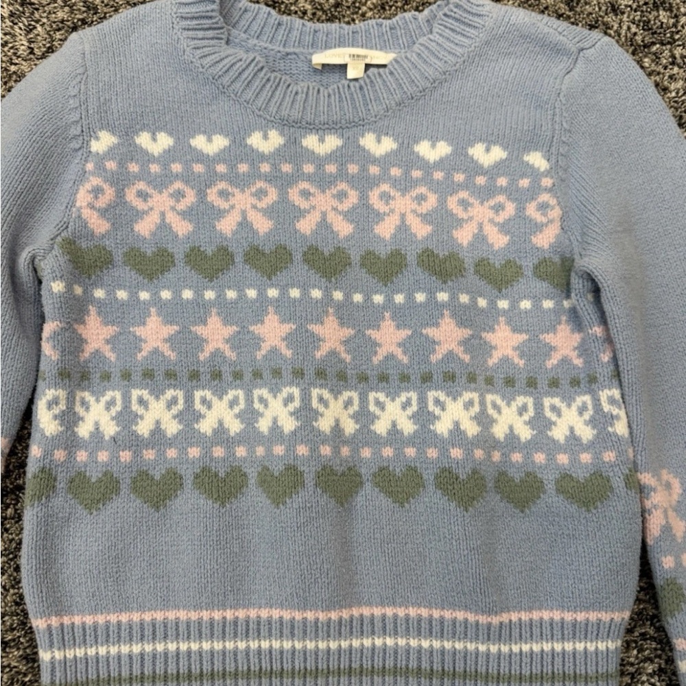 Love Shack Fancy XS Cropped Style Knit Sweater - Picture 3 of 5